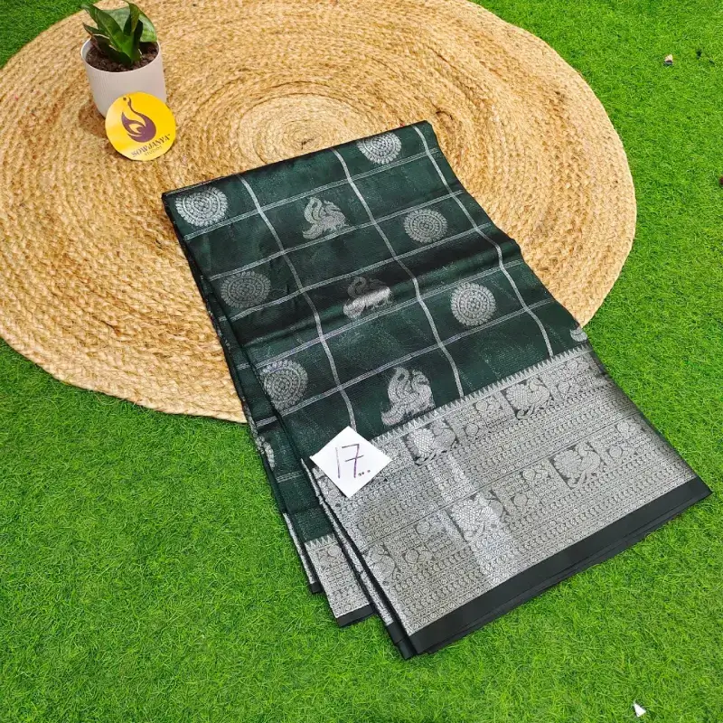 Premium Mangalgiri Pattu Sarees - SSMPP17