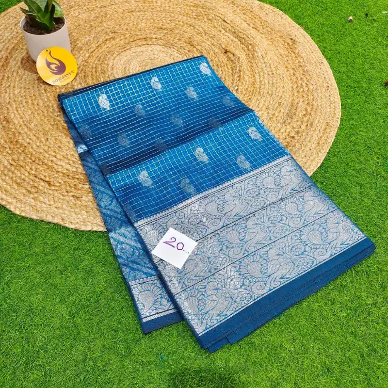 Premium Mangalgiri Pattu Sarees - SSMPP20