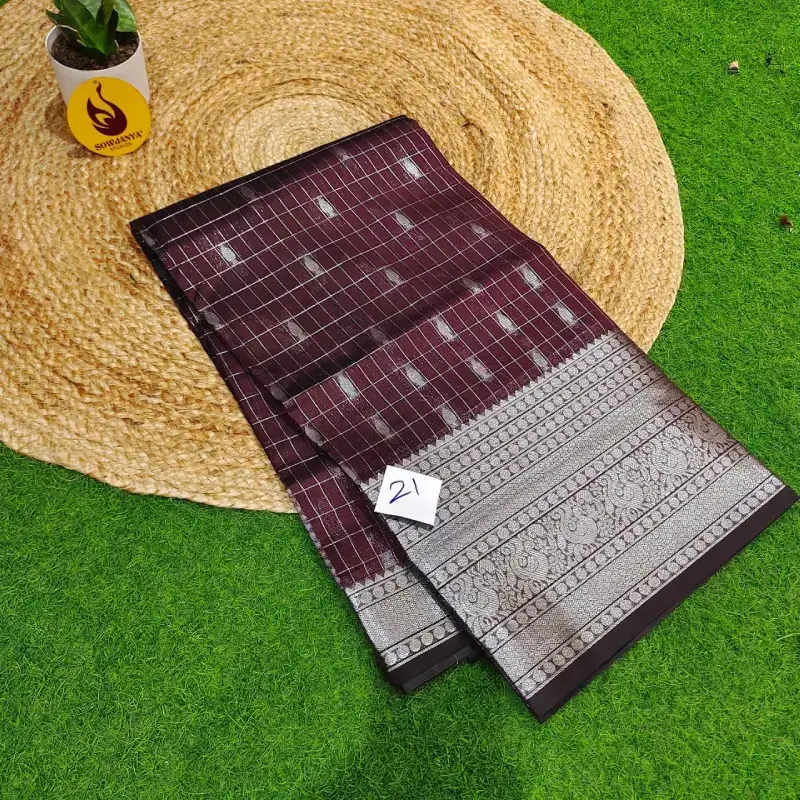 Premium Mangalgiri Pattu Sarees - SSMPP21