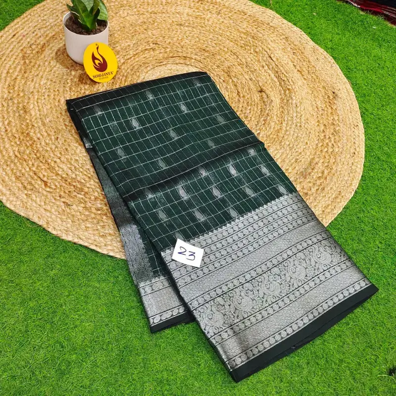 Premium Mangalgiri Pattu Sarees - SSMPP23