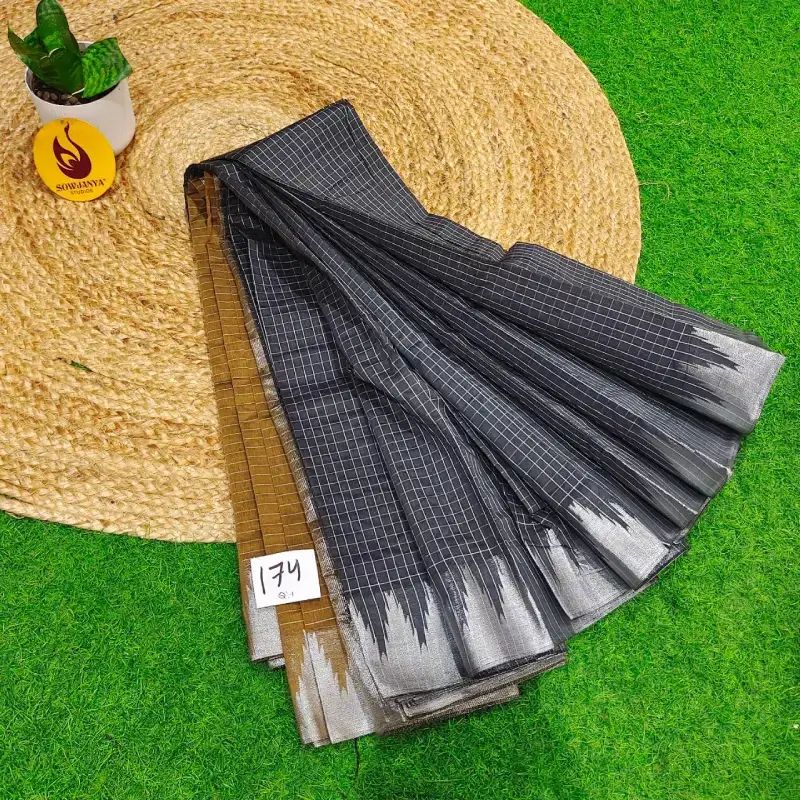 Premium Seiko Gadwal Cotton Sarees - ROYAL174