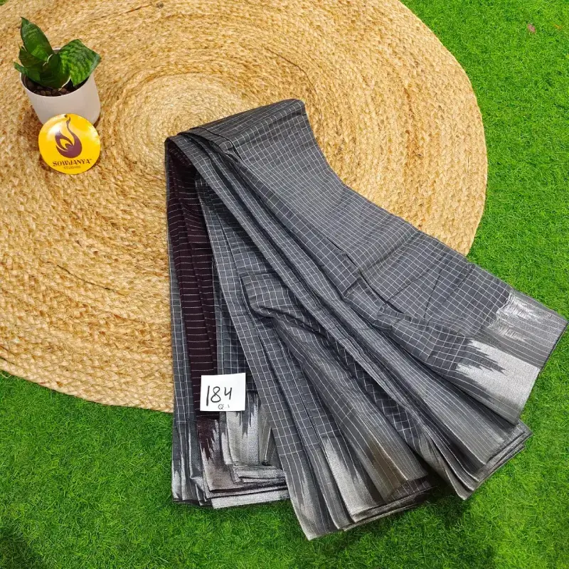 Premium Seiko Gadwal Cotton Sarees - ROYAL184