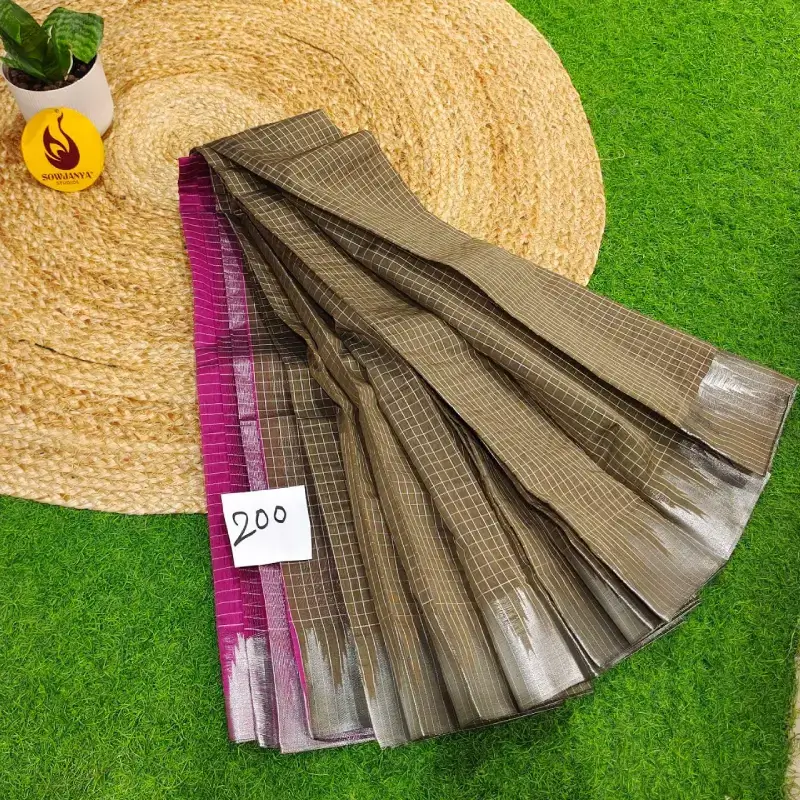 Premium Seiko Gadwal Cotton Sarees - ROYAL200