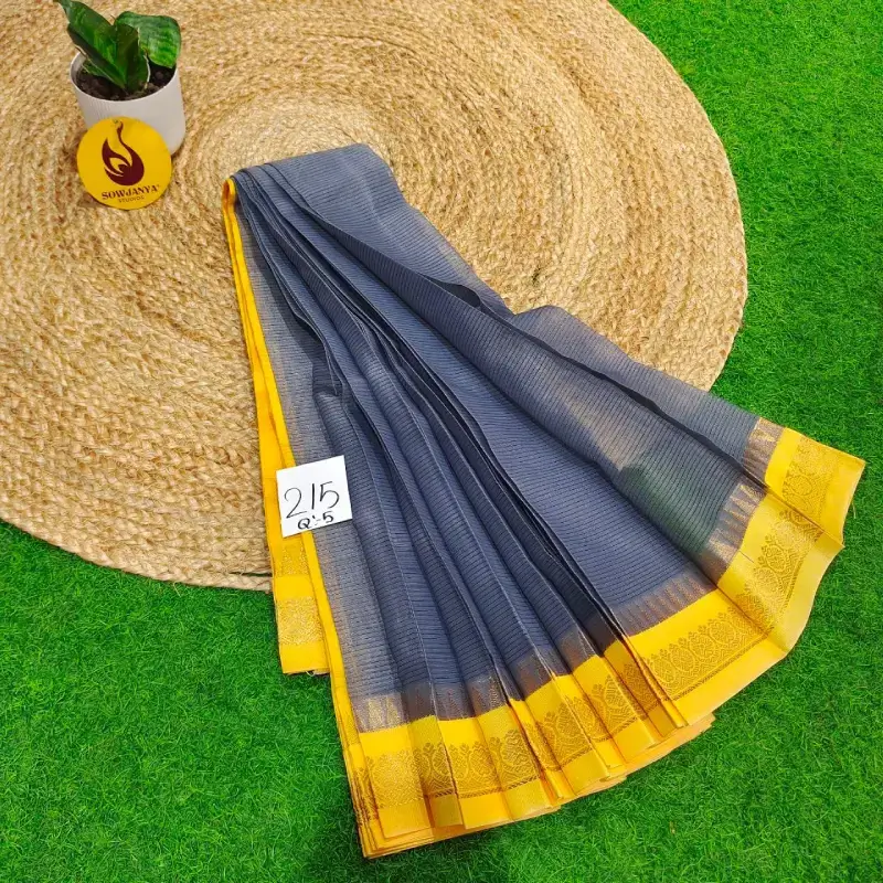 Premium Seiko Gadwal Cotton Sarees - ROYAL215